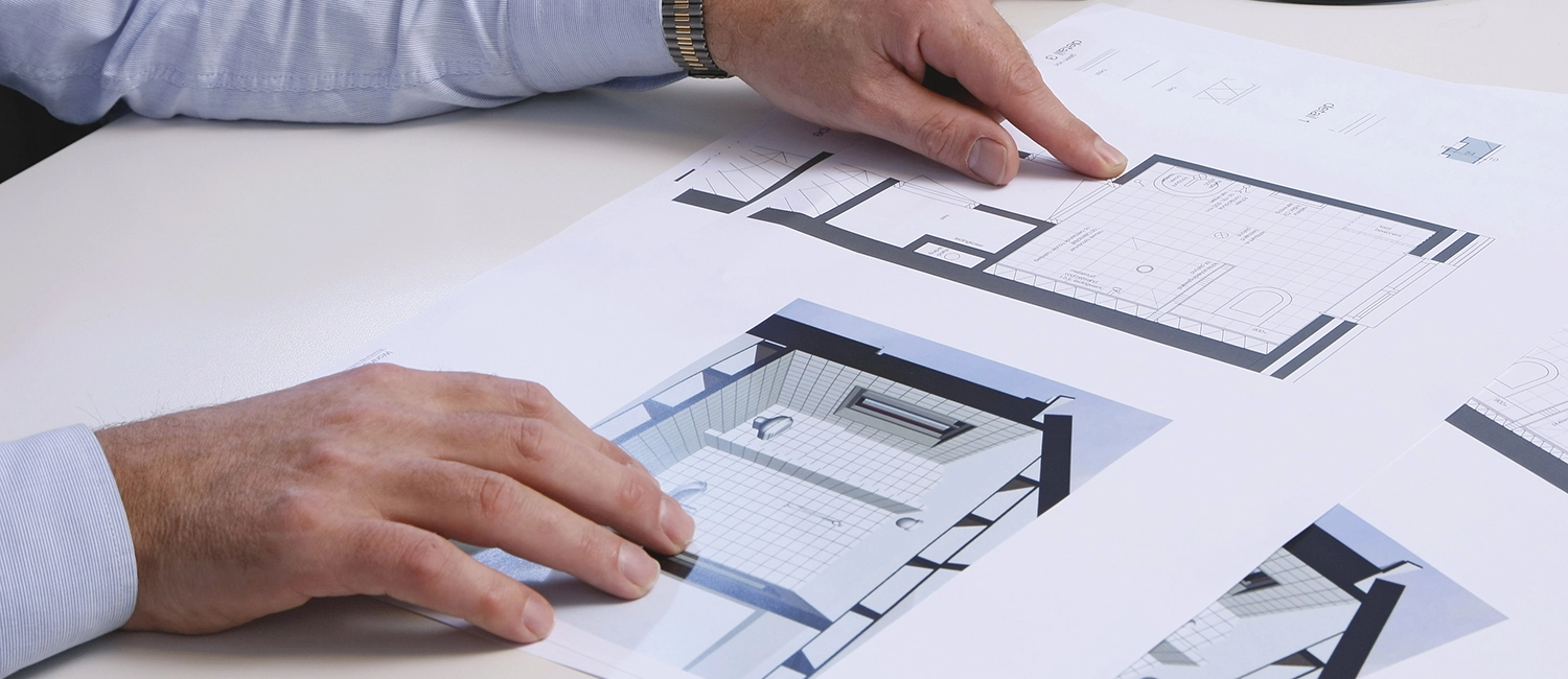 tekening van Bouwkundige renovatie